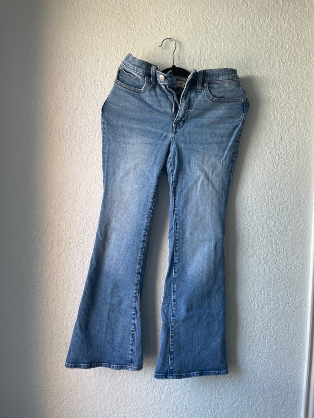 Madewell Light Blue Flared Jeans